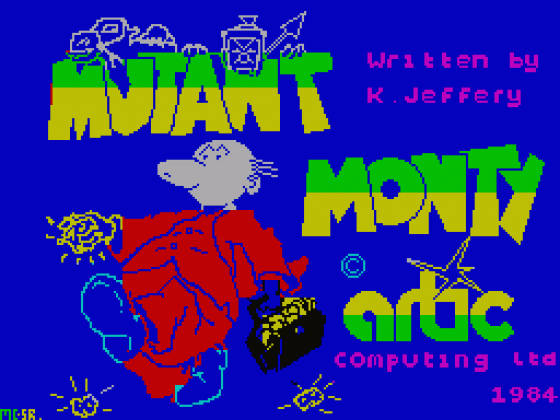 Mutant Monty Amstrad - 3