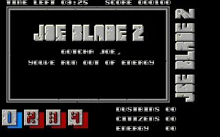 Joe Blade 2 Amstrad - 3