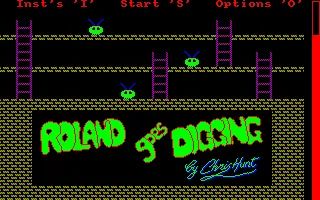 Roland Goes Digging Amstrad - 3