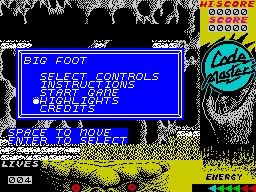 BigFoot Amstrad - 4