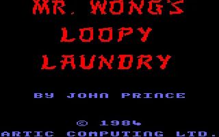 Mr Wongs Loopy Laundry Amstrad - 2
