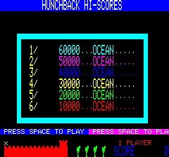 Hunchback Amstrad - 4