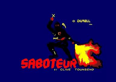 Saboteur Amstrad - 2