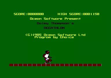 Daley Thompsons Decathlon Amstrad - 3