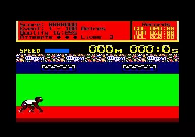 Daley Thompsons Decathlon Amstrad - 4