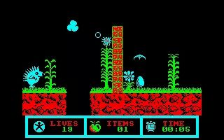 Spiky Harold Amstrad  - 3
