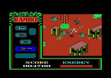 Rambo First Blood Part II Amstrad - 3