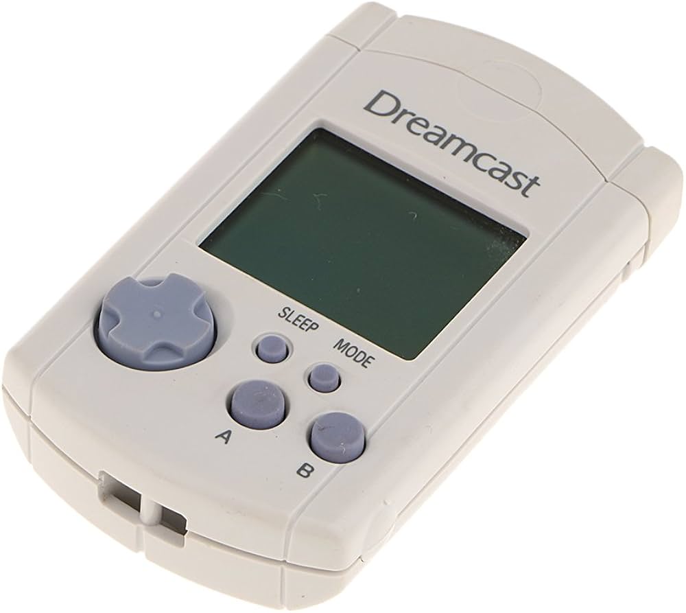 Sega Dreamcast Visual Memory Unit (VMU) gyári dobozában - 2