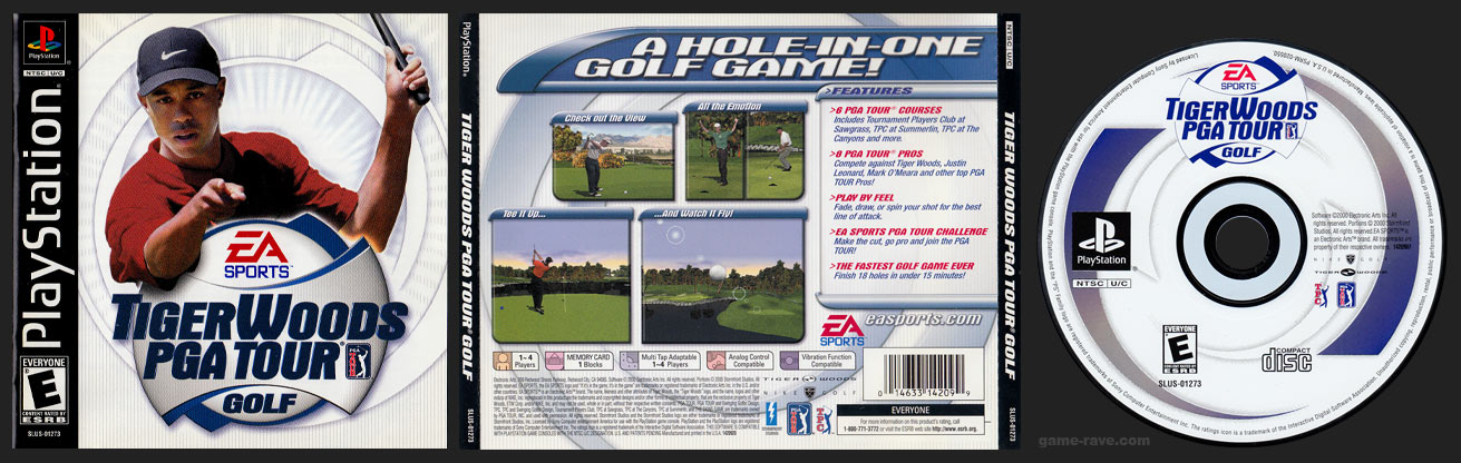Tiger Woods PGA Tour Golf Ps1 - 2