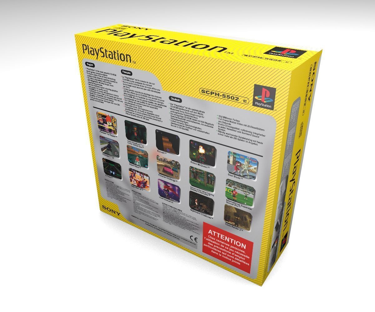 PlayStation 1 5502c konzol + 1 év garancia - 2