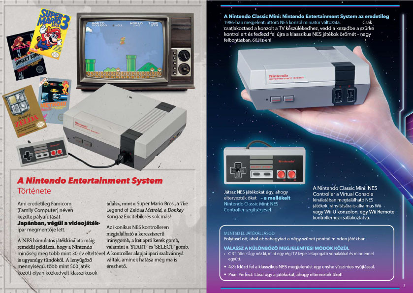 Nintendo Classic Mini NES játékkonzol gyári dobozában - 2