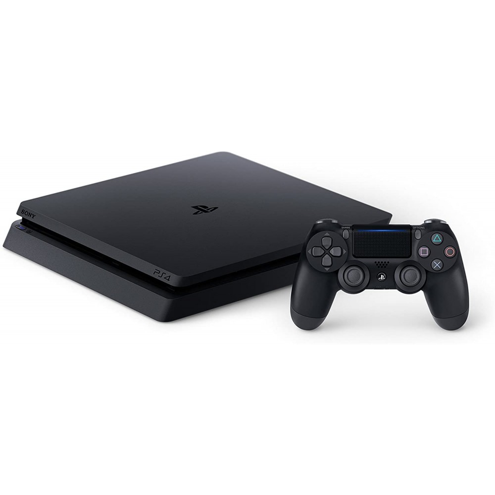 Sony Playstation 4 Slim 1TB Jet Black játékkonzol (PS4 Slim 1 TB) Horizon Zero Dawn Uncharted 4 The Last Of Us + 1 év garancia - 2