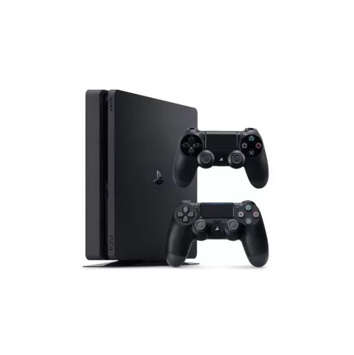 Sony Playstation 4 Slim 1TB Jet Black játékkonzol (PS4 Slim 1 TB) Horizon Zero Dawn Uncharted 4 The Last Of Us + 1 év garancia - 4