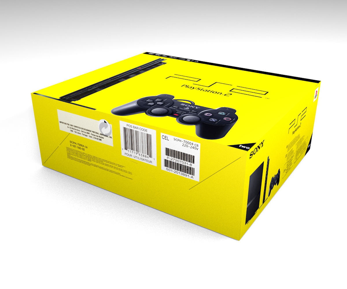 Sony PlayStation 2 Slim (PS2 Slim) játékkonzol + 1 év garancia - 3