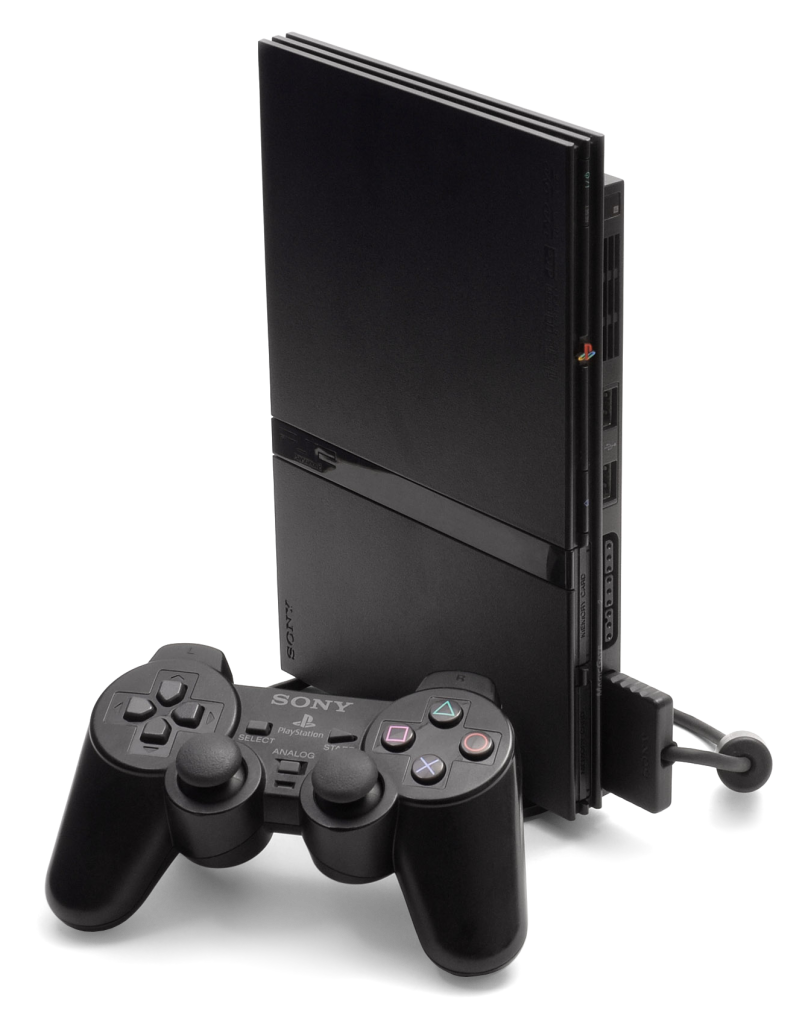 Sony PlayStation 2 Slim (PS2 Slim) játékkonzol + 1 év garancia - 5
