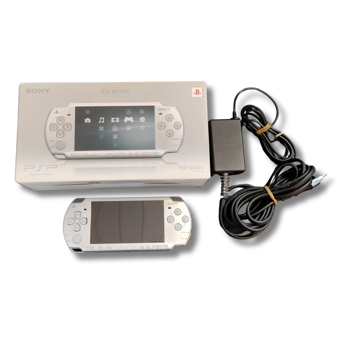PSP Slim & Lite Ice Silver játékkonzol + 1 év garancia - 3