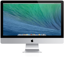 Apple iMac 27-inch (Late 2013) + 1 év garancia (3.5 GHz Intel Core i7 (Haswell) - 16GB of 1600MHz DDR3 RAM - 3TB Fusion Drive - NVIDIA GeForce GTX 780M Graphics 4GB) - 3