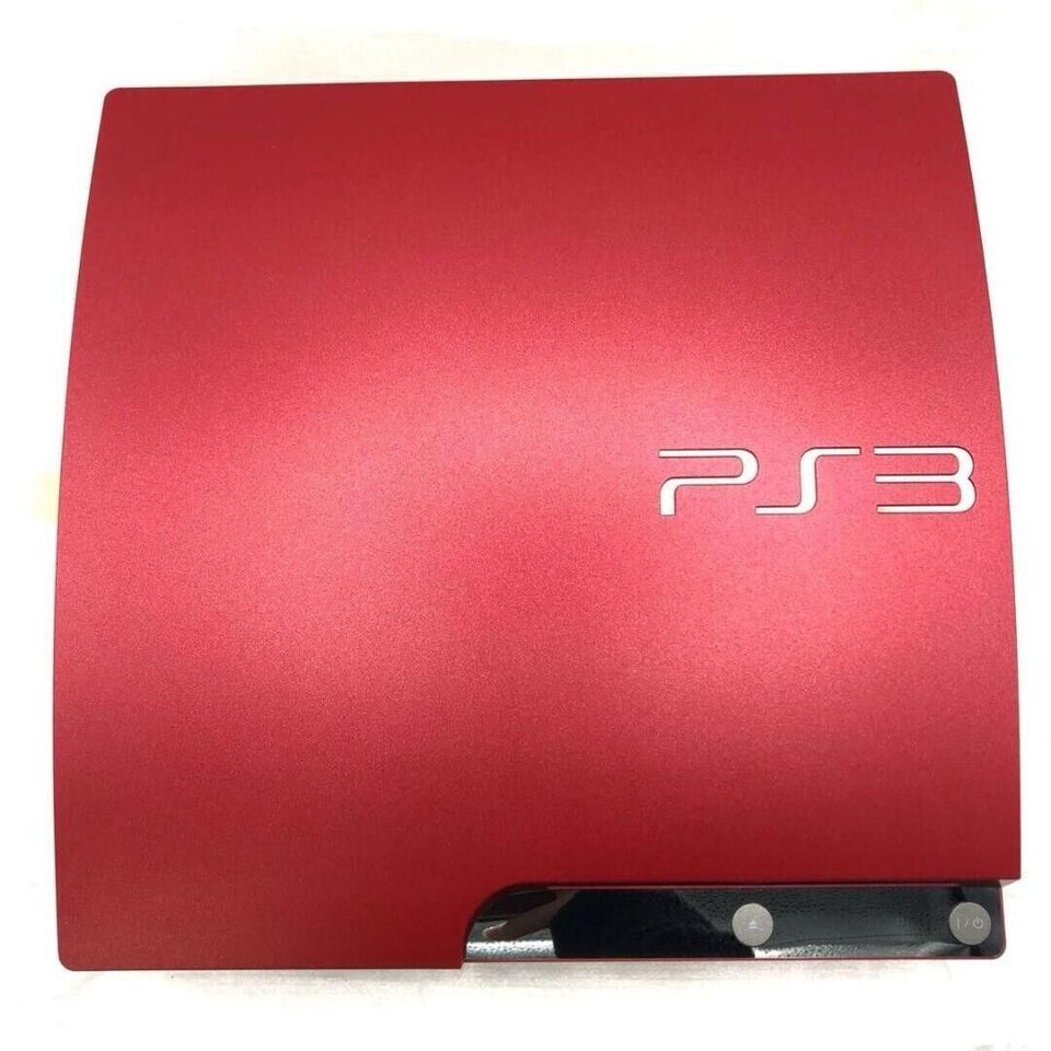 Sony PlayStation 3 Slim 500 GB Játékkonzol (PS3) Piros + 1 év garancia - 2