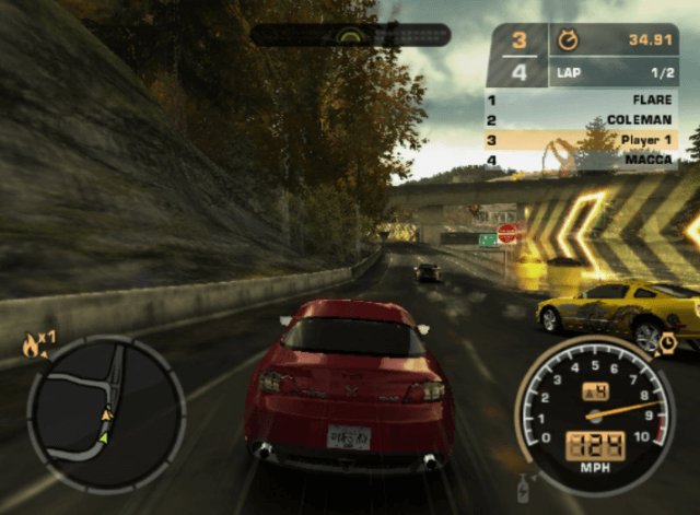 Need for Speed Most Wanted - PS2 /borító nélkül/ - 2
