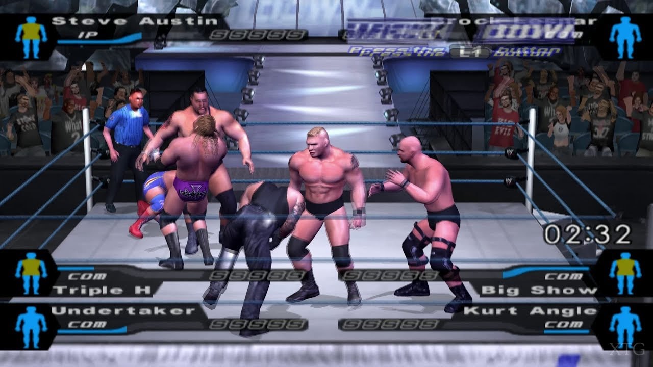 WWE SmackDown Here Comes the Pain - PS2 /borító és kézikönyv nélkül!/ - 2