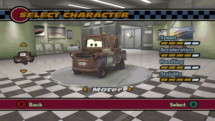 Disney Pixar Cars Platinum - PS2 /borító és kézikönyv nélkül!/ - 3