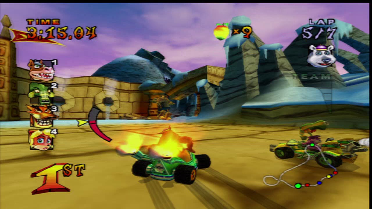 Crash Nitro Kart - PS2 /borító és kézikönyv nélkül!/ - 3