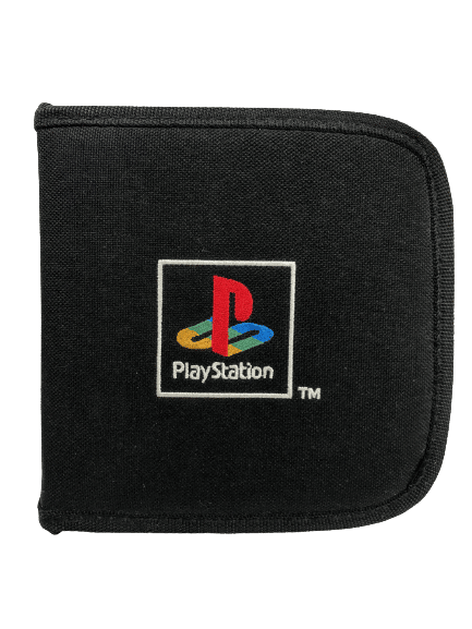 Sony PlayStation lemeztartó tok - fekete - 2