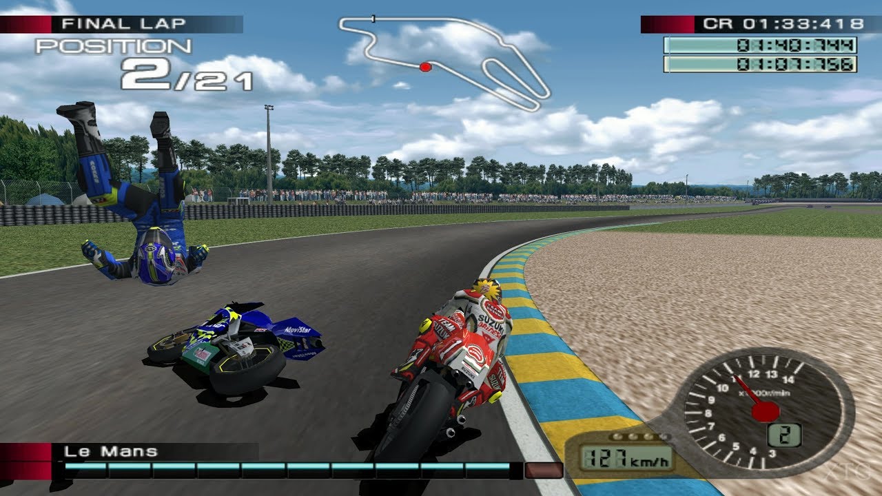 MotoGP 4 - PS2 /borító és kézikönyv nélkül!/ - 3