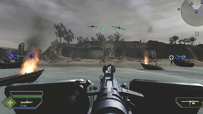 Battlefield 2 Modern Combat - Xbox Classic - 2