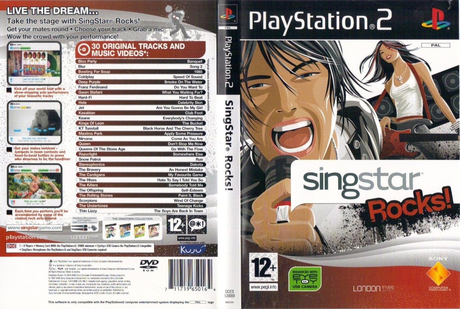 SingStar Rocks - PS2 - 2