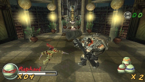 Teenage Mutant Ninja Turtles - PSP  /borító nélkül/ - 3