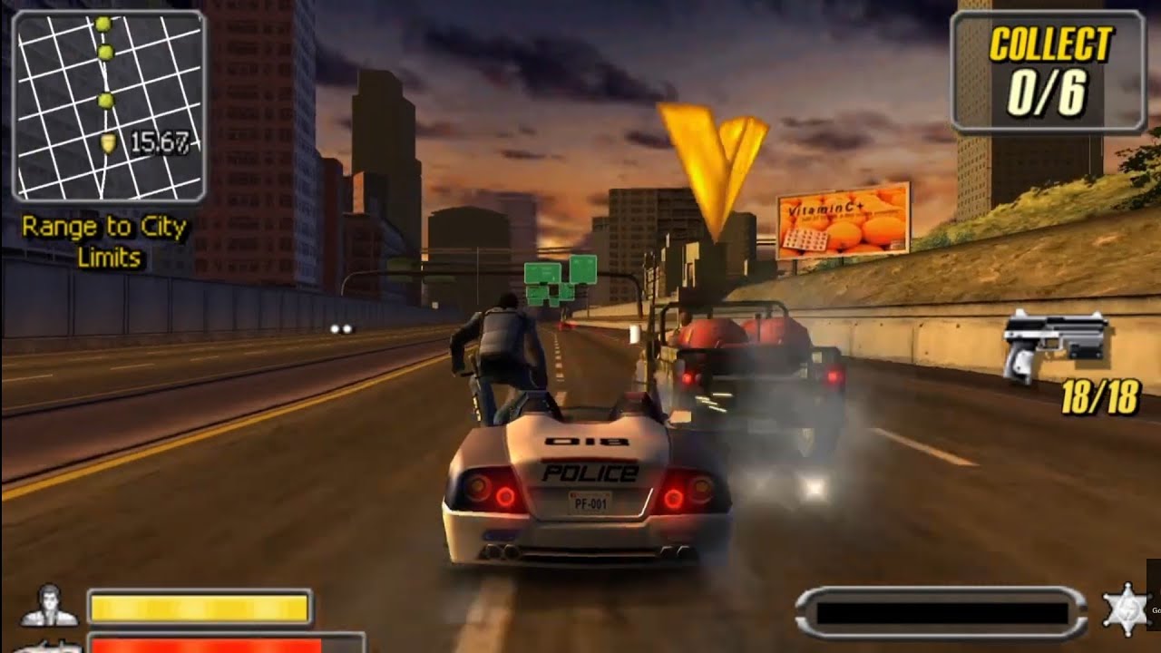Pursuit Force - PSP - 2