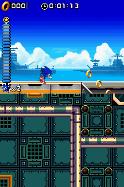 Sonic Rush  /kártya/ Nintendo DS  - 3
