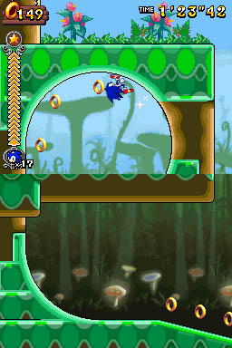 Sonic Rush  /kártya/ Nintendo DS  - 4