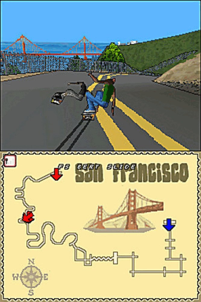 Tony Hawk's Downhill Jam /kártya/ Nintendo DS - 3
