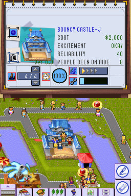Theme Park /kártya/ Nintendo DS  - 4