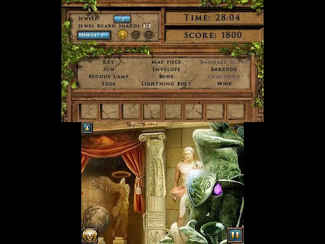 Jewel Quest Mysteries The Seventh Gate - Nintendo 3DS - 3