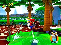 Super Mario Sunshine - Nintendo Gamecube /borító nélkül!/ - 3