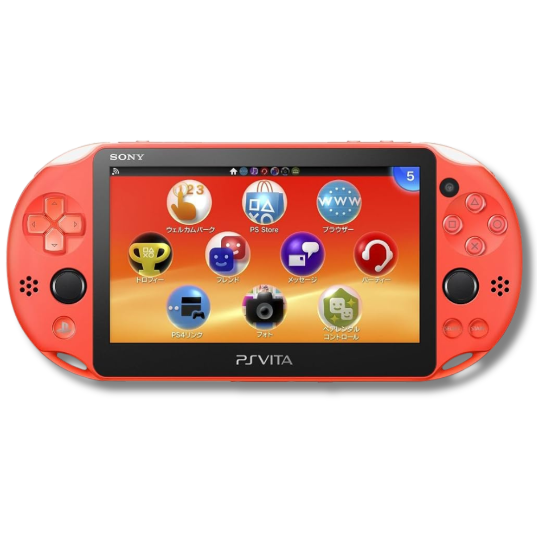 PS Vita 2000 Neon Orange /dobozos/ használt  - 3