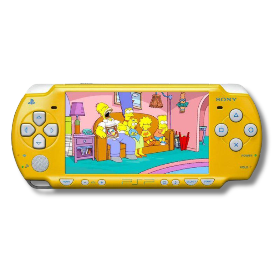 PSP 2003 The Simpsons gyári dobozában - 2