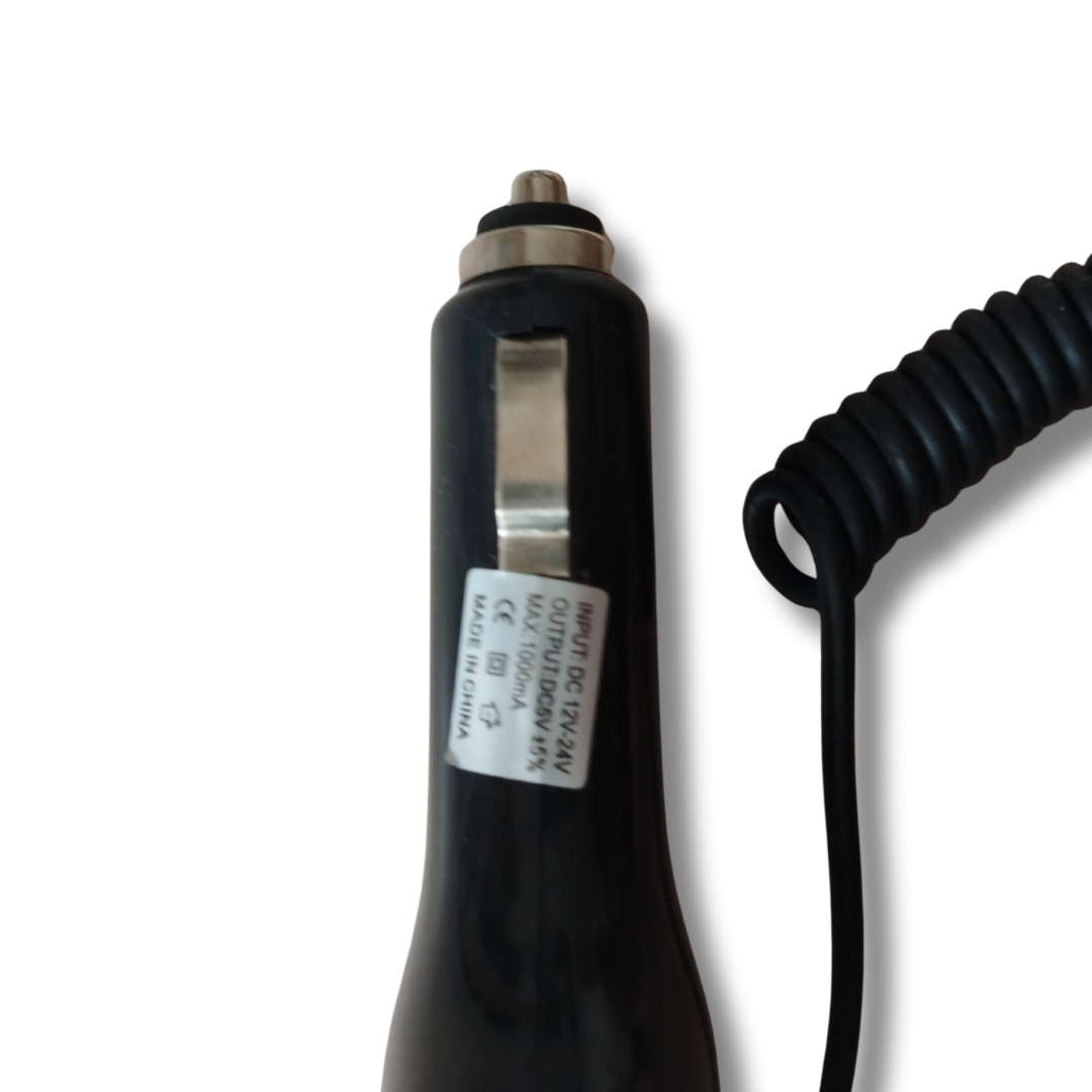 Autós töltő – 12V–24V bemenet, 5V kimenet, 1000mA maximális áram - 3