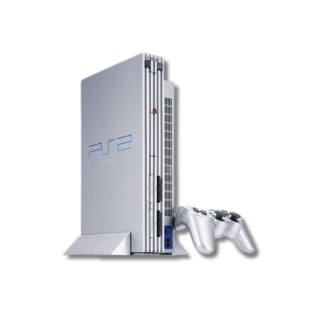 Playstation2 Fat konzol – Satin Silver kiadás +1 év garancia gyári dobozában - 3