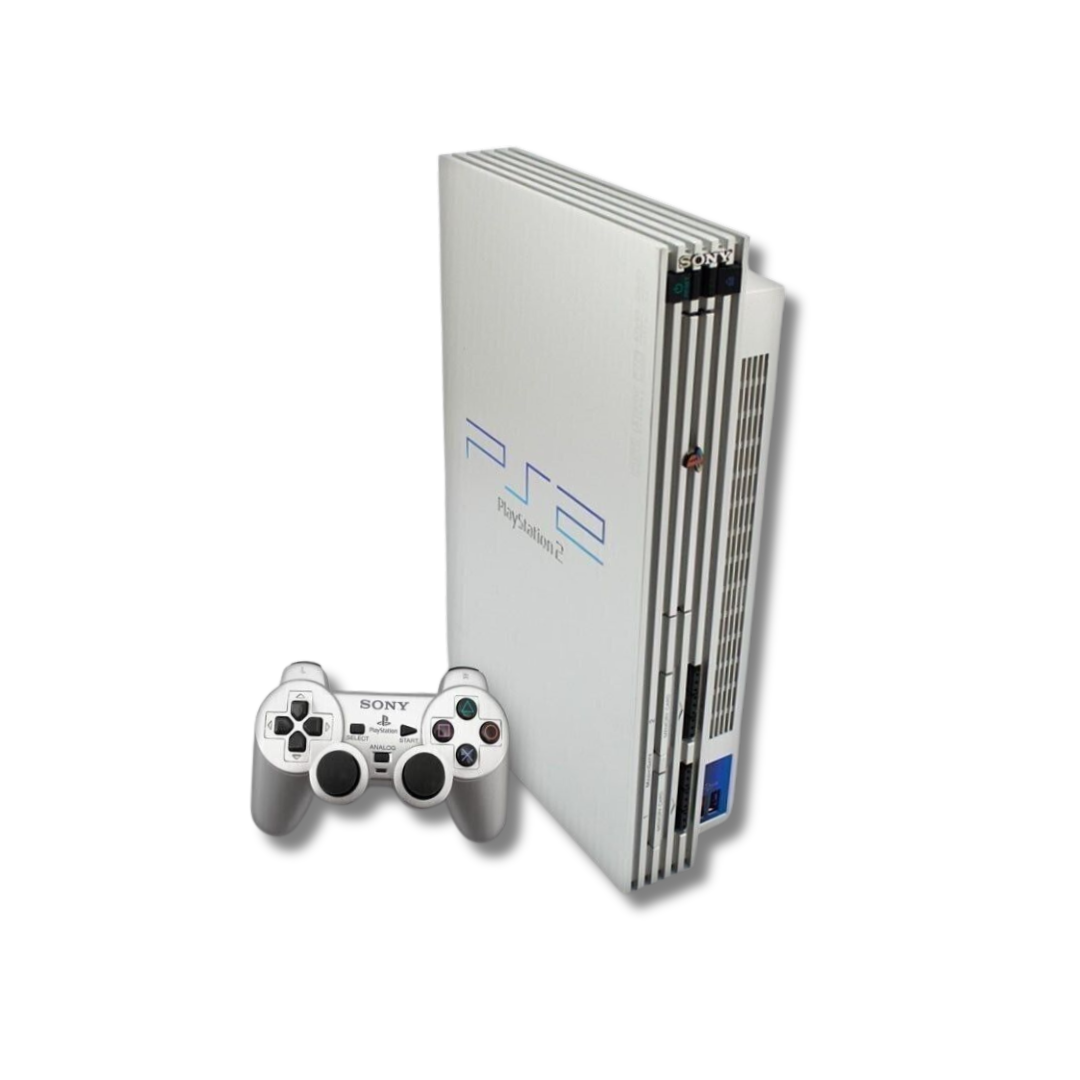 Playstation2 Fat konzol – Satin Silver kiadás +1 év garancia gyári dobozában - 4