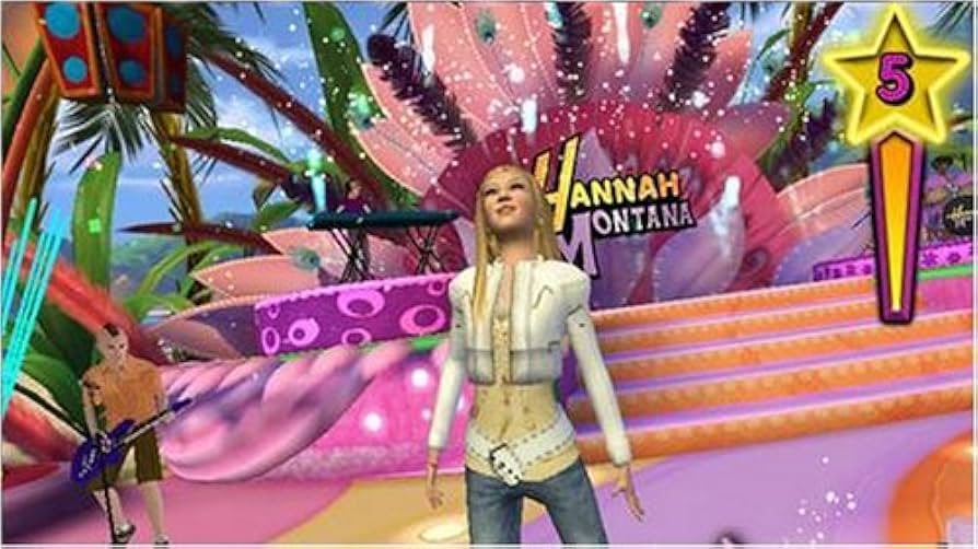 Disney Hannah Montana - Spotlight World Tour - Nintendo Wii - 2