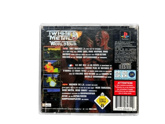 Twisted Metal Wold Tour - PS1 /borító és kézikönyv nélkül/ - 2