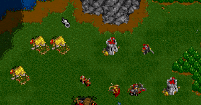WarCraft  II The Dark Saga  - PS1 /tok, borító és kézikönyv nélkül/ - 3