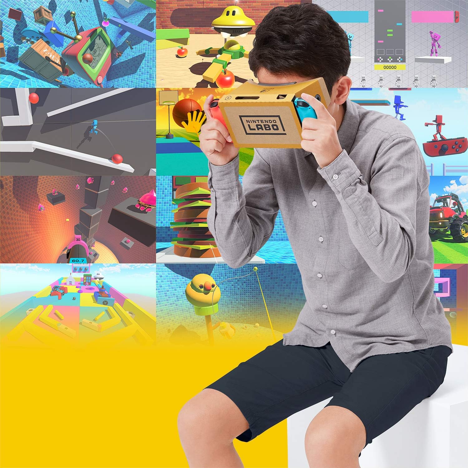 Nintendo Labo Toy-Con 04: VR Kit Chobitto Edition (Bazooka only) -Switch - 4