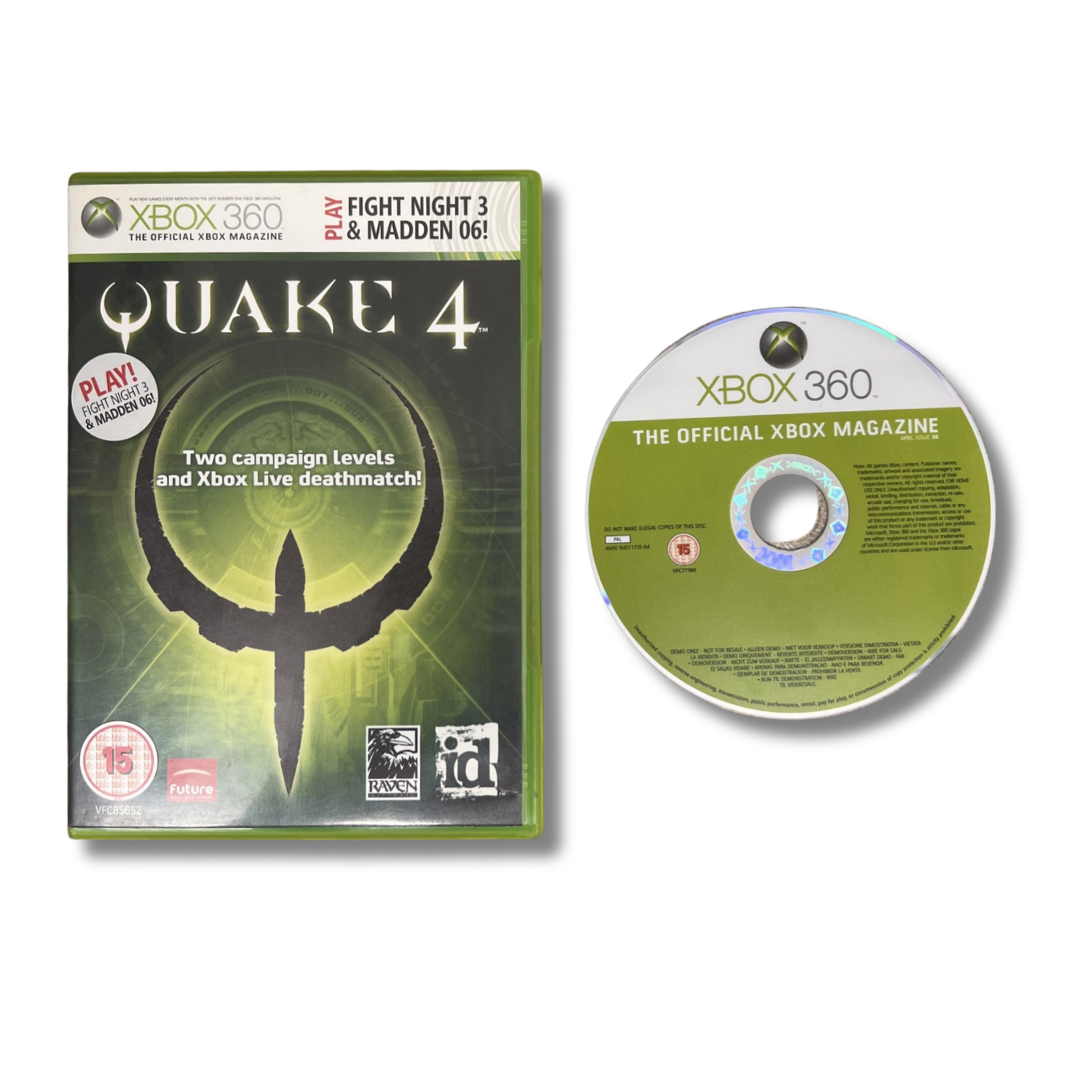 Quake 4 - Fight Night 3 - Madden 06 - Xbox 360 Magazine Demo Disc 06 - 5
