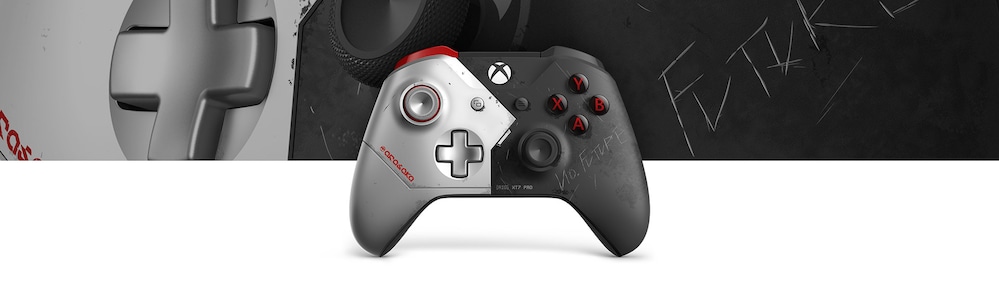 Xbox One Wireless Cyberpunk 2077 Limited Edition Kontroller /gyári doboz nélkül/ - 5