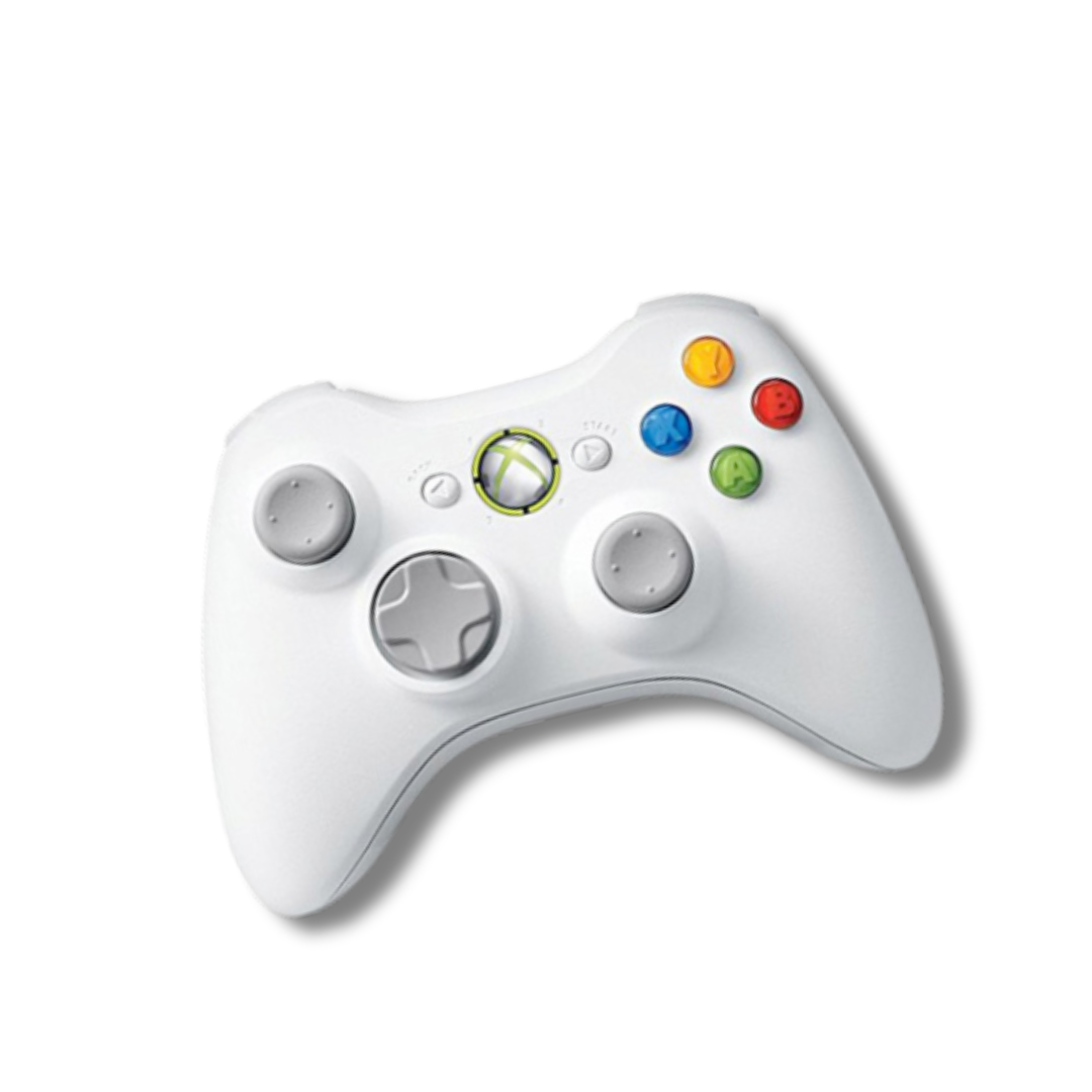 Microsoft Xbox 360 Wireless Kontroller - fehér /gyári doboz nélkül/ - 3